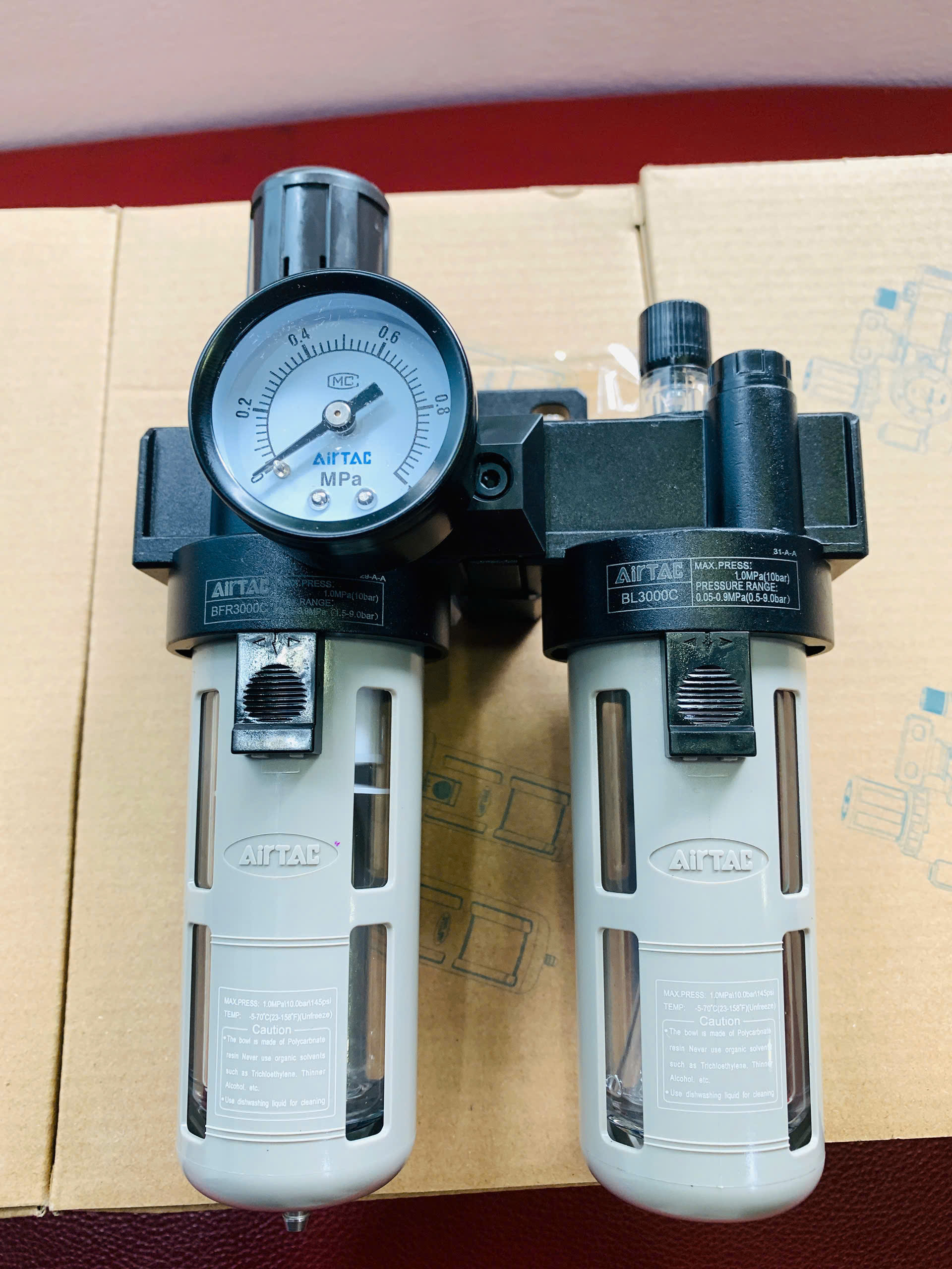 Bộ lọc khí nén BFC Series - Airtac