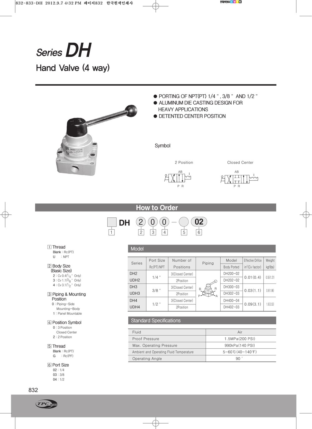 Catalogue TPC DH200-02 trang 1